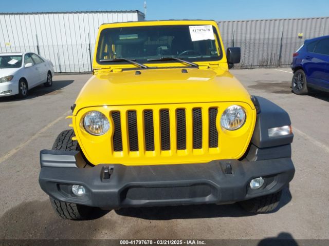 1C4HJXDN6KW593281 Jeep Wrangler Unlimited Sport S 4x4