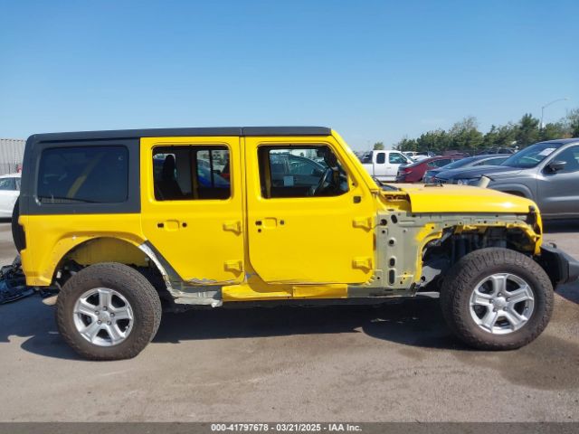 1C4HJXDN6KW593281 Jeep Wrangler Unlimited Sport S 4x4