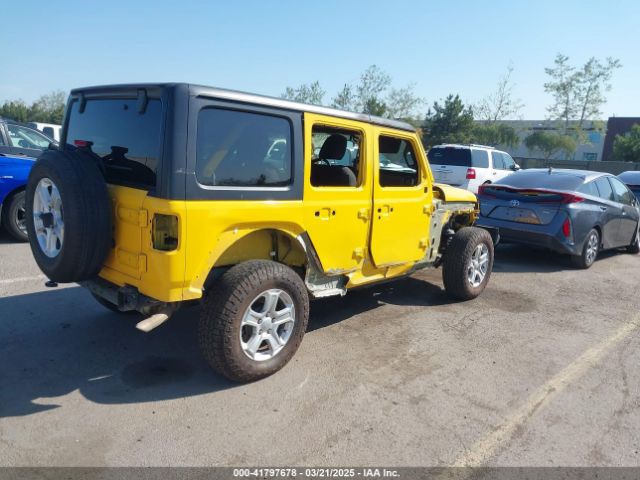 1C4HJXDN6KW593281 Jeep Wrangler Unlimited Sport S 4x4
