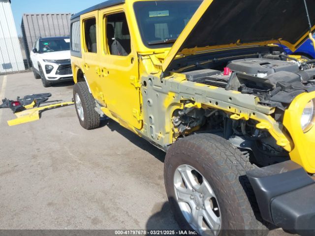 1C4HJXDN6KW593281 Jeep Wrangler Unlimited Sport S 4x4