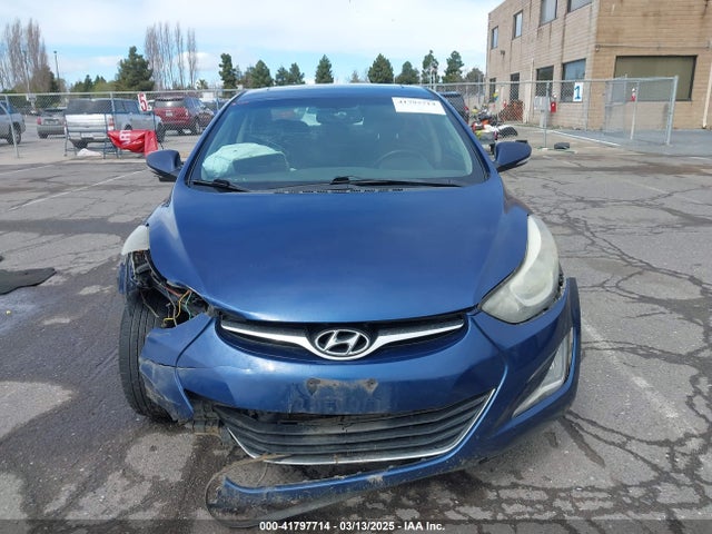 5NPDH4AEXGH727509 Hyundai Elantra Value Edition