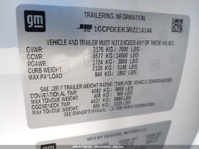 1GCPDEEK3RZ214144 Chevrolet Silverado 1500 4wd  Short Bed Rst