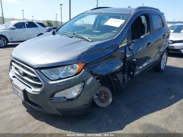 MAJ3S2GE9LC349493 Ford Ecosport Se
