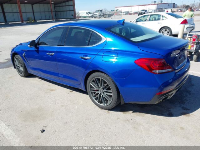 2019 GENESIS G70 KMTG54LE7KU030592 Photo 2