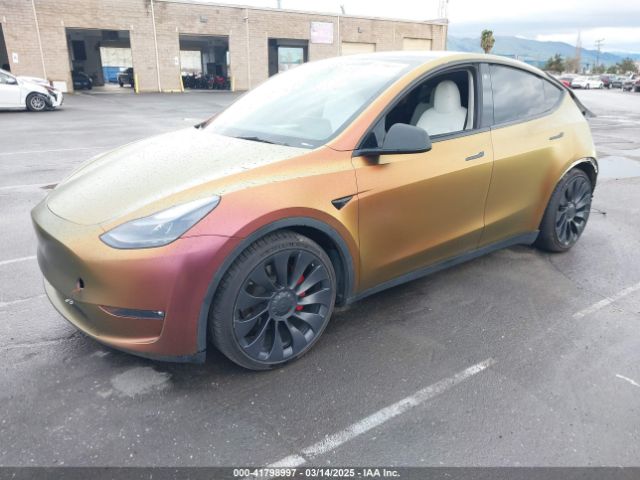 7SAYGDEF4PF738885 Tesla Model Y Performance Dual Motor All-wheel Drive