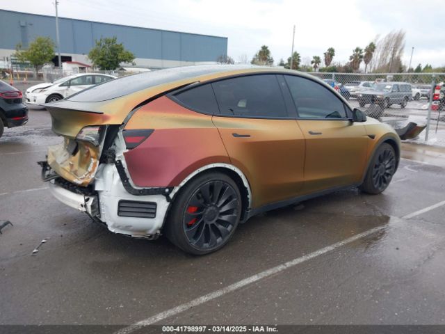 7SAYGDEF4PF738885 Tesla Model Y Performance Dual Motor All-wheel Drive