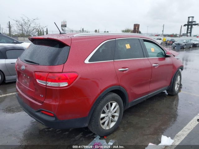 5XYPG4A52JG357607 KIA Sorento 3.3l Lx