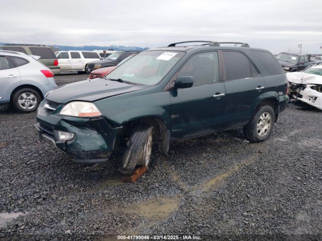 2001 ACURA MDX 2HNYD18231H503340 Photo 1