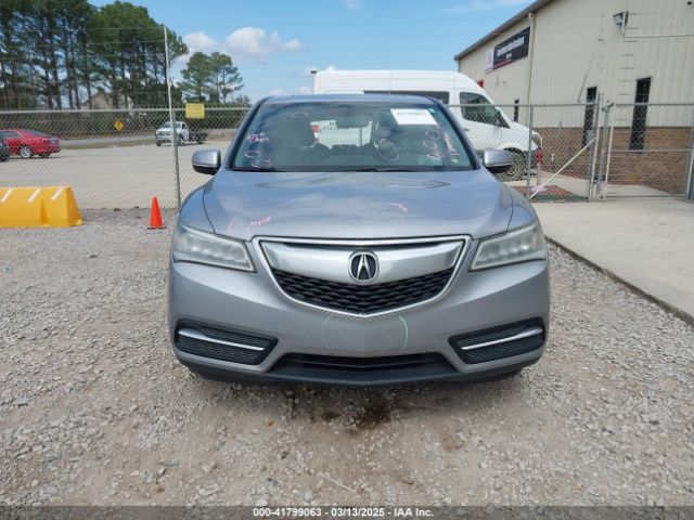 5FRYD3H27GB001252 Acura Mdx Acurawatch Plus Package