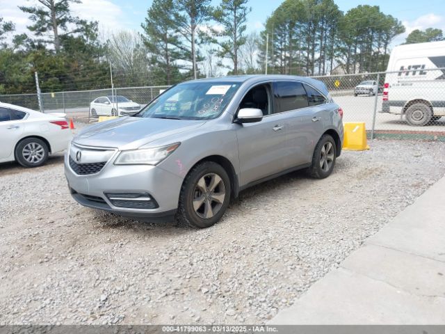 5FRYD3H27GB001252 Acura Mdx Acurawatch Plus Package