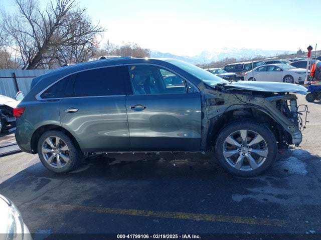 5FRYD4H9XGB009333 Acura Mdx Advance   Entertainment Packages/advance Package