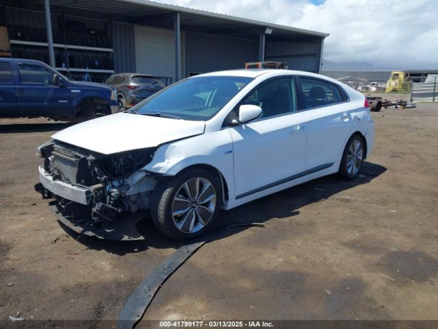 2019 HYUNDAI IONIQ HYBRID KMHC05LC0KU121182 Photo 1