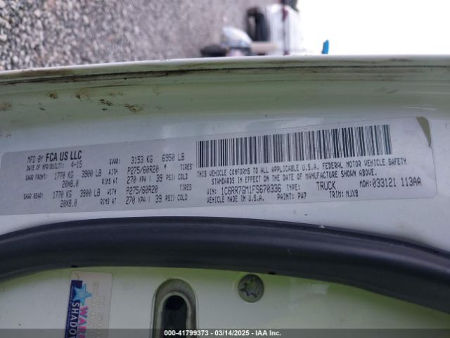 1C6RR7GM1FS670336 RAM 1500