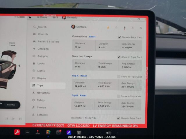 2023 TESLA MODEL 3 5YJ3E1EA1PF715371 Photo 6
