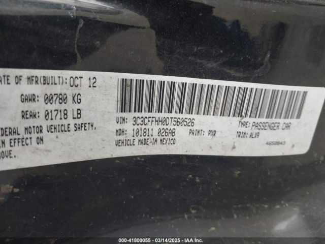 2013 FIAT 500 3C3CFFHH0DT560526 Photo 8