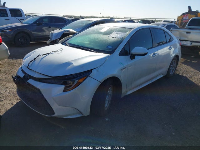 JTDEBRBE2LJ008225 Toyota Corolla Hybrid Le