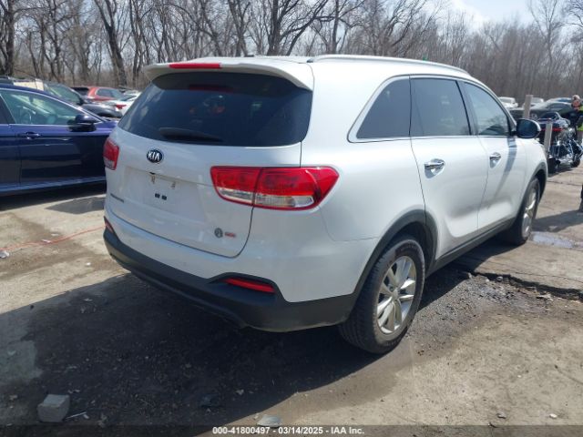 5XYPG4A34GG011601 KIA Sorento 2.4l Lx