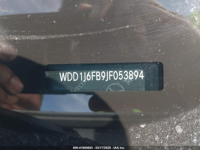 WDD1J6FB9JF053894 Mercedes-Benz E 400