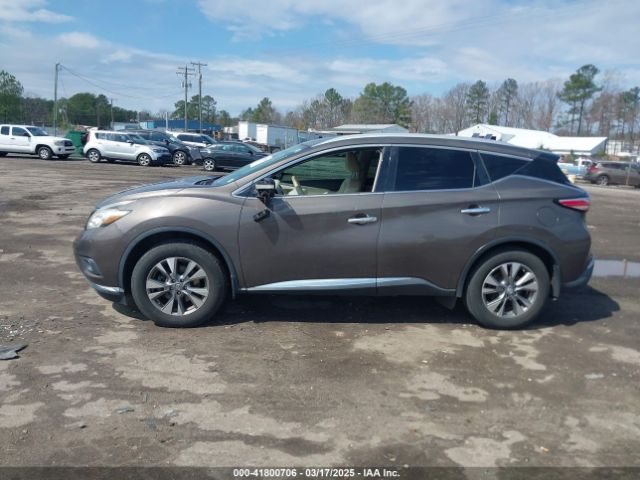 5N1AZ2MH6FN248704 Nissan MURANO SL