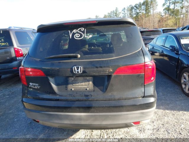 5FNYF5H15GB004567 Honda PILOT LX