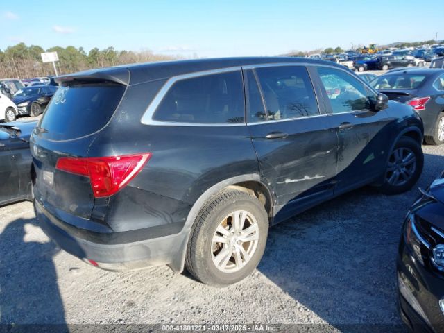 5FNYF5H15GB004567 Honda PILOT LX
