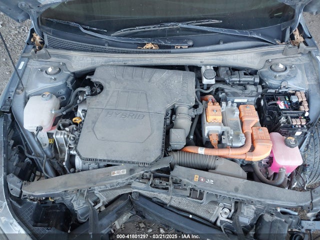 KMHLM4AJ6PU043451 Hyundai Elantra Hybrid Blue