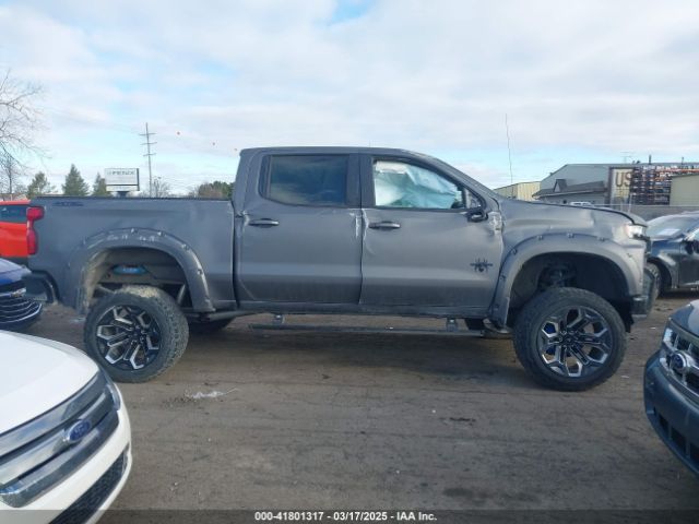 3GCUYEEL1MG125973 Chevrolet Silverado 1500 4wd  Short Bed Rst