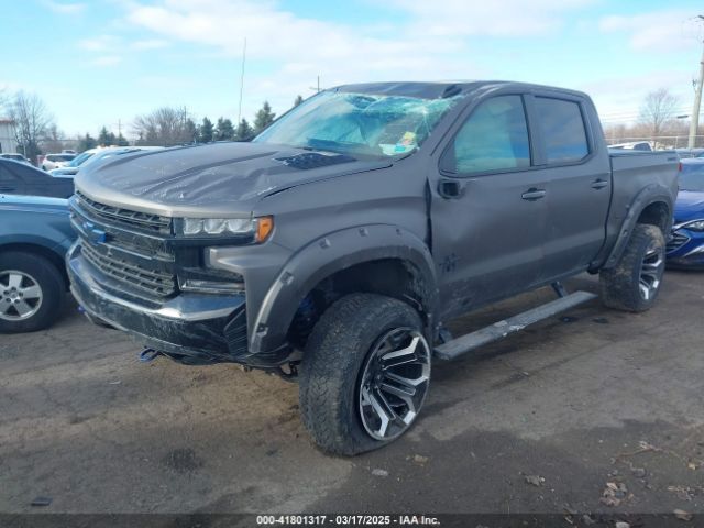 3GCUYEEL1MG125973 Chevrolet Silverado 1500 4wd  Short Bed Rst