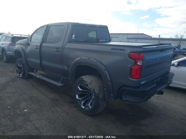 3GCUYEEL1MG125973 Chevrolet Silverado 1500 4wd  Short Bed Rst