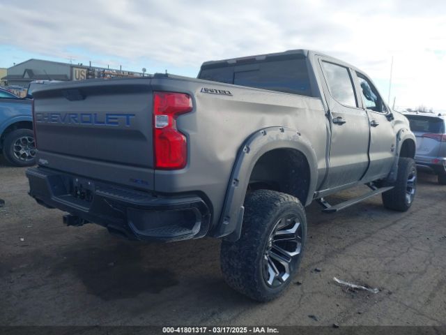 3GCUYEEL1MG125973 Chevrolet Silverado 1500 4wd  Short Bed Rst