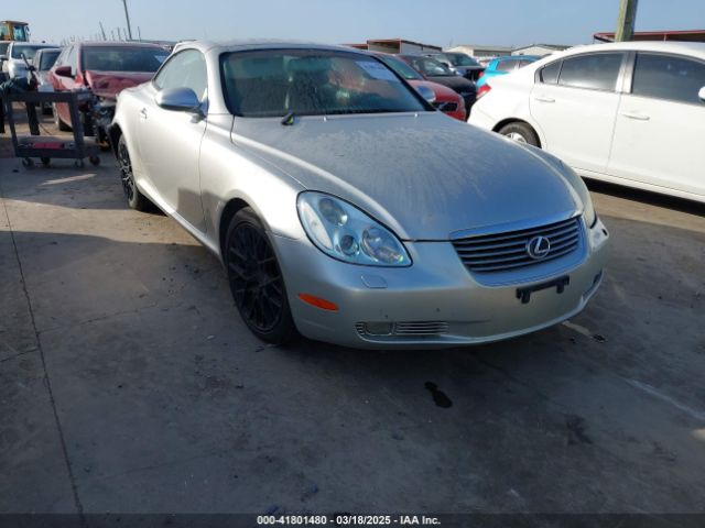 2005 LEXUS SC 430 JTHFN48Y150070349