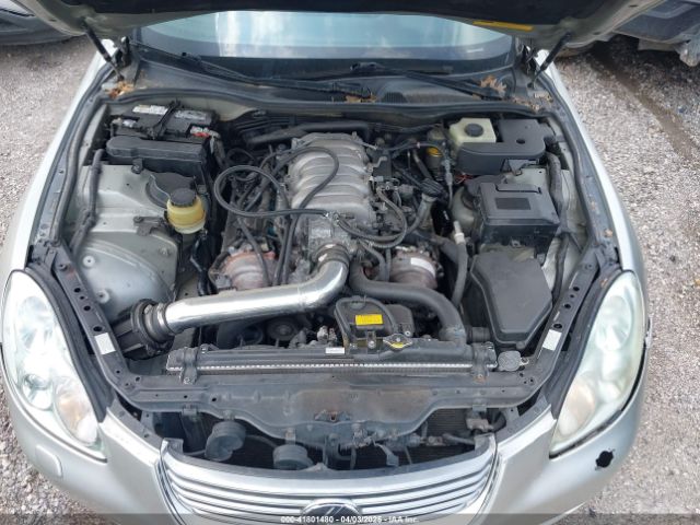 2005 LEXUS SC 430 JTHFN48Y150070349 Photo 9