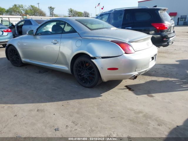 2005 LEXUS SC 430 JTHFN48Y150070349 Photo 2