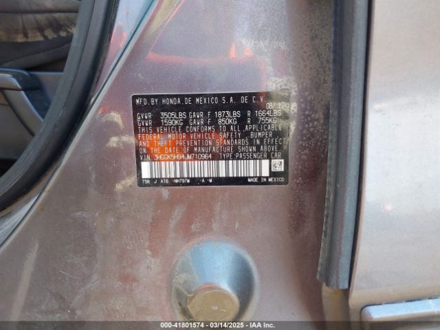 3HGGK5H94JM710964 Honda Fit Ex-l