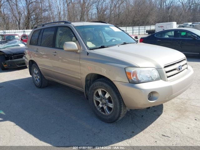 Auction sale of the 2005 Toyota Highlander V6, vin: JTEEP21A750108025, lot number: 41801581