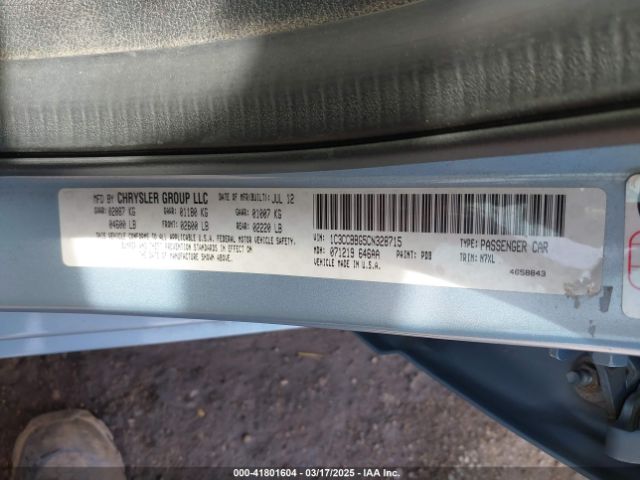 2012 CHRYSLER 200 1C3CCBBG5CN328715 Photo 8