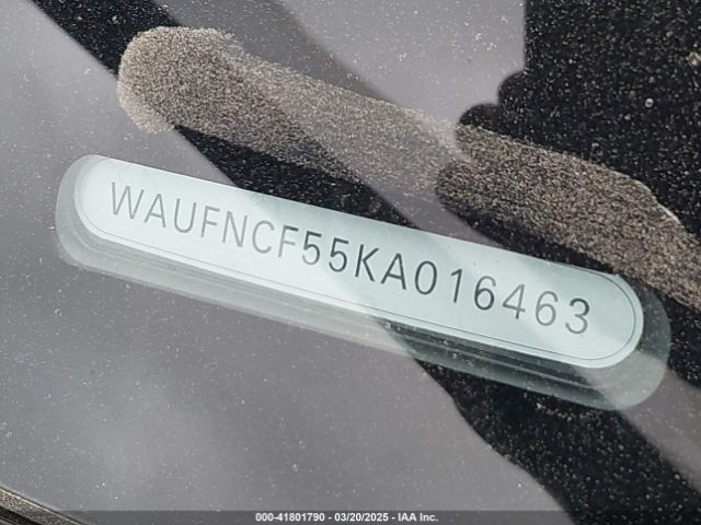 WAUFNCF55KA016463 Audi A5 45 Premium