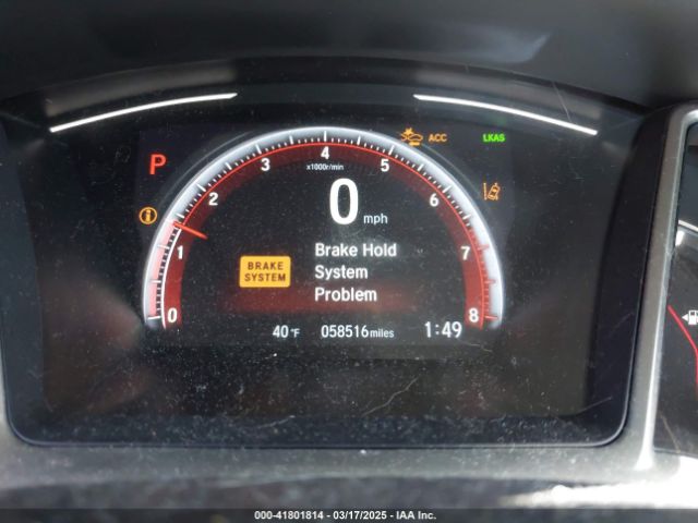 2HGFC2F81LH591709 Honda Civic Sport