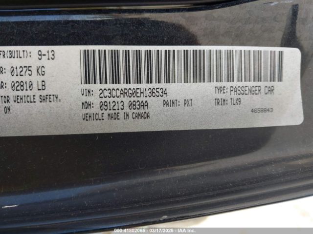 2C3CCARG0EH136534 Chrysler 300