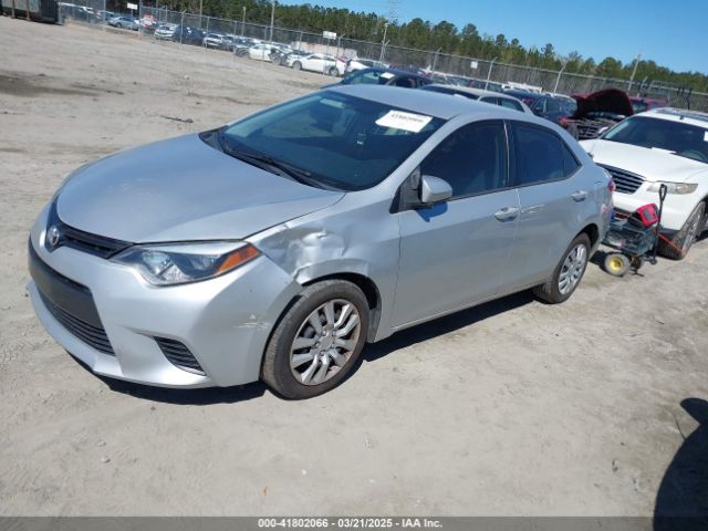 5YFBURHE3GP555784 Toyota 2zr-fe