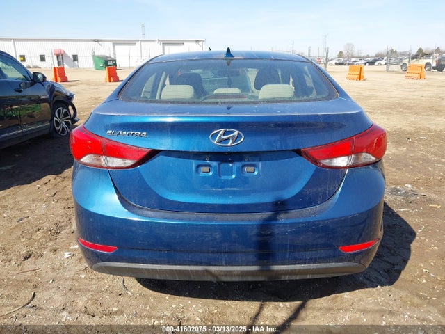 Hyundai ELANTRA SE 2016 KMHDH4AE6GU502652 Image 15