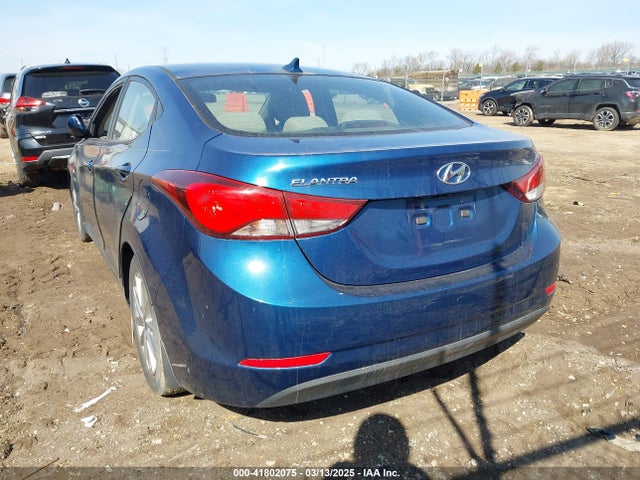 Hyundai ELANTRA SE 2016 KMHDH4AE6GU502652 Image 3