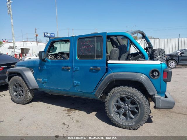 1C4HJXDGXLW212437 Jeep Wrangler Unlimited Sport S 4x4