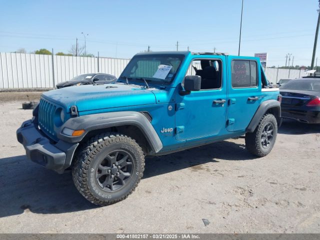 1C4HJXDGXLW212437 Jeep Wrangler Unlimited Sport S 4x4