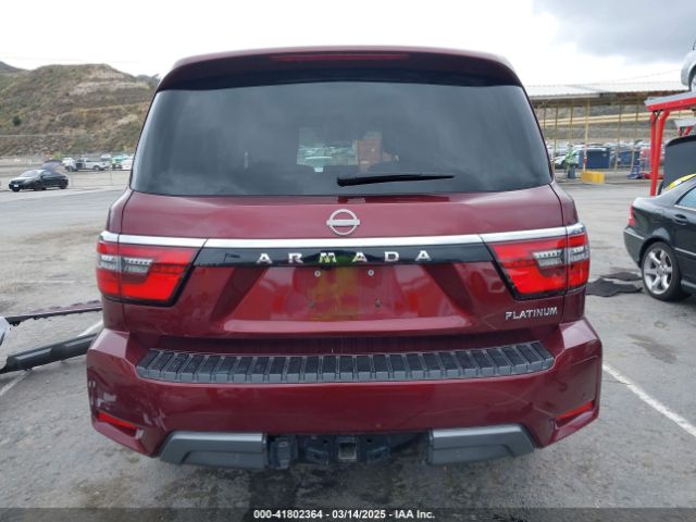 JN8AY2DA6M9373352 Nissan Armada Platinum 2wd