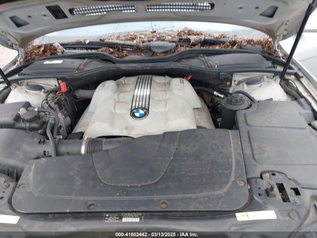 41802442 :رقم المزاد ، WBAGN63545DS59047 vin ، 2005 Bmw 745li مزاد بيع