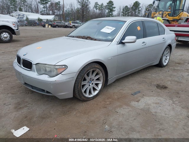 41802442 :رقم المزاد ، WBAGN63545DS59047 vin ، 2005 Bmw 745li مزاد بيع