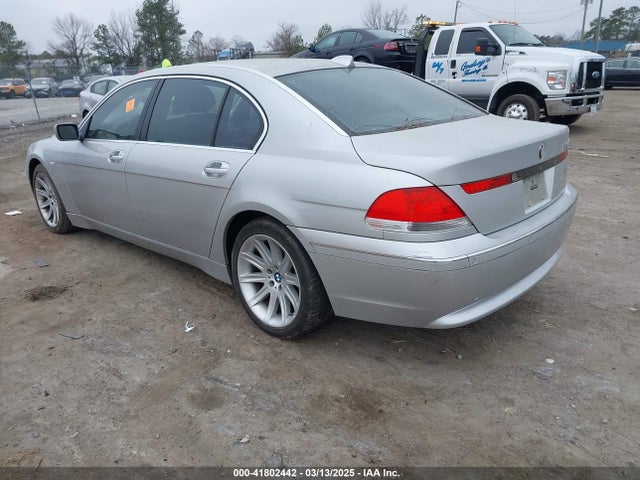 41802442 :رقم المزاد ، WBAGN63545DS59047 vin ، 2005 Bmw 745li مزاد بيع
