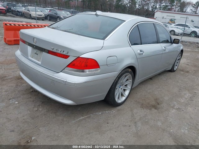 41802442 :رقم المزاد ، WBAGN63545DS59047 vin ، 2005 Bmw 745li مزاد بيع