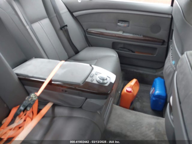 41802442 :رقم المزاد ، WBAGN63545DS59047 vin ، 2005 Bmw 745li مزاد بيع